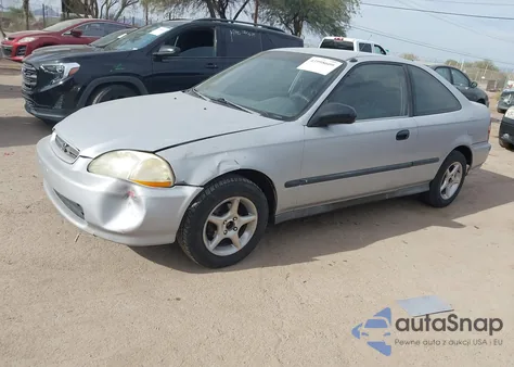 1997 Honda Civic Dx z USA, uszkodzony, nr VIN 1HGEJ6222VL097309